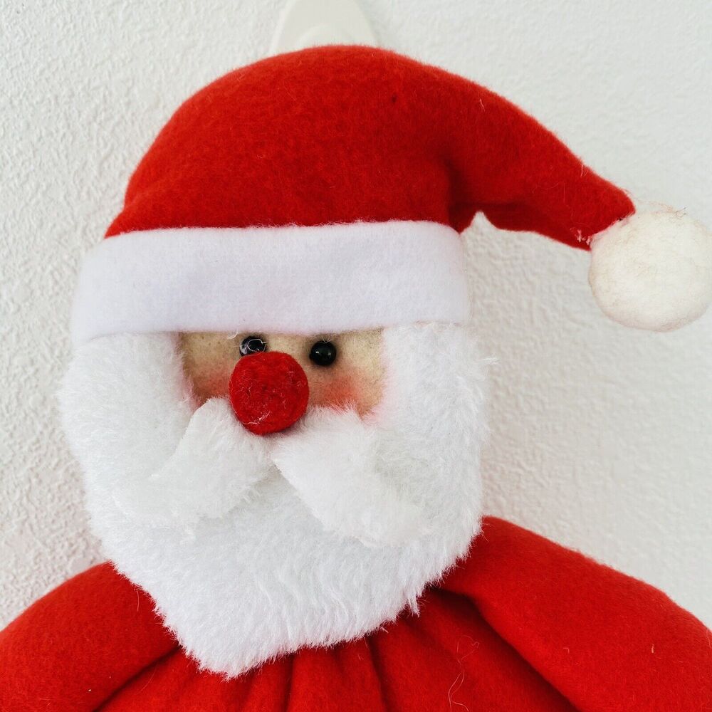 DEI Santa Legs Advent Holiday Christmas Days till Christmas Decor Calendar Plush